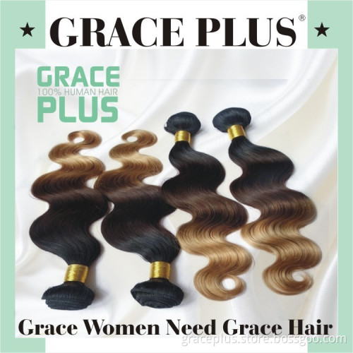 Factory direct china cheap body wave two tone malaysian human hair weave,virgin brazilian malaysian peruvian hair wholesale